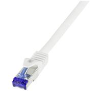 LogiLink C6A061S RJ45 CAT 6a S/FTP 3.00 m blanc 1 pc(s)