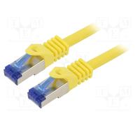 C6A067S RJ45 CAT 6a S/FTP 3.00 m jaune