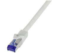 LogiLink C6A072S RJ45 Câble réseau, câble patch CAT 6a S/FTP 5.00 m gris 1 pc(s)