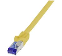 LogiLink C6A077S RJ45 CAT 6a S/FTP 5.00 m jaune 1 pc(s)