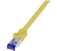 LogiLink C6A077S RJ45 CAT 6a S/FTP 5.00 m jaune 1 pc(s)