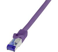 LogiLink C6A089S RJ45 CAT 6a S/FTP 7.50 m violet 1 pc(s)