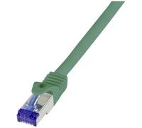 Logilink - C6a105s Rj45 Cat 6a S/ftp 15.00 M Vert 1 Pc(s) W819552