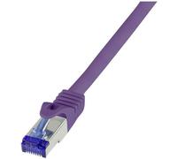 Logilink - C6a109s Rj45 Cat 6a S/ftp 15.00 M Violet 1 Pc(s) W819272