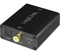 LogiLink CA0101 LogiLink - Digital-Analog-Audiowandler Toslink / Cinch-RCA / Jack audio Adaptateur [1x Toslink femelle (ODT), Cinch-RCA femelle - 1x Cinch-RCA