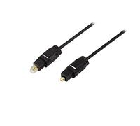 LogiLink Câble audio numérique CA1012 TOSLINK mâle-mâle 10 m fibre optique noir