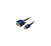 LogiLink - Câble adaptateur - HDMI mâle pour DVI-D mâle - 1 m