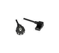 LogiLink - Câble d'alimentation - power IEC 60320 C13 pour power CEE 7/7 (M) - CA 250 V - 10 A - 2 m - connecteur coudé - noir
