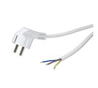 LogiLink Câble d'alimentation Schuko – Blanc