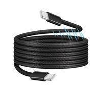 LogiLink Câble de connexion USB 2.0 type C (mâle vers mâle) magnétique USB-PD (PowerDelivery) 100 W avec chipset E-mark en nylon, longueur : 1 m