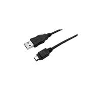 LogiLink Câble de connexion USB 2.0, USB-A - mini USB-A mâle