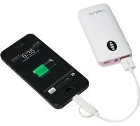 LogiLink cu0115 USB vers Micro Sync et câble de Chargement avec Adaptateur Lightning Blanc 1.00m weiß