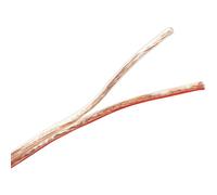 LogiLink - Câble de haut-parleur - 0.75 mm² - 100 m - transparent