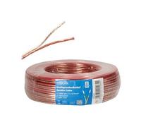 LogiLink - Câble de haut-parleur - 0.75 mm² - 25 m - transparent