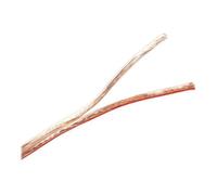 LogiLink - Câble de haut-parleur - 2.5 mm² - 50 m - transparent