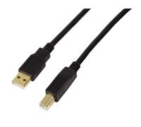 LogiLink Câble d'extension actif USB 2.0 15,0 m noir