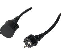 Logilink câble d'extension d'alimentation 5m noir