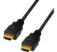 LogiLink Câble HDMI 2.1 A mâle - A mâle 1,0 m noir