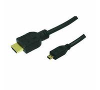LogiLink High Speed with Ethernet - Câble HDMI avec Ethernet - HDMI mâle pour 19 pin micro HDMI Type D mâle - 1.5 m