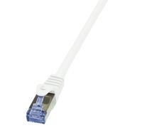 LogiLink Câble patch Cat. 6A S/FTP 0,5 m blanc