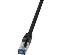 Câble Patch, Cat.6A, S/FTP, 40 m, noir, PUR