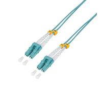 LogiLink Câble patch fibre optique LC-Duplex - LC-Duplex OM3 10,0 m