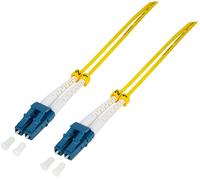 LogiLink Câble patch FO 2x LC-Duplex OS2 2,0 m