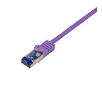 LogiLink Câble patch Ultraflex Cat.6A S/FTP 0,5 m violet