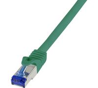 LogiLink Câble patch Ultraflex Cat.6A S/FTP 3,0 m vert