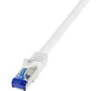 Logilink Câble patch Ultraflex, Cat.6A, S/FTP, blanc, 5 m