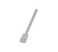 Logilink câble réseau (rj45) cat6 u utp blanc 0,50m gmbh cf2021u