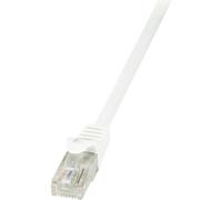 LOGILINK Câble réseau (RJ45) CAT6 U/UTP blanc 15M