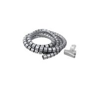 LogiLink Cable Spiral Wrapping Band - Tube de gestion des câbles - 2.5 m - gris