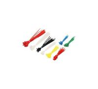 LogiLink Cable Tie Set - Attache câble - noir, blanc, bleu, jaune, rouge, vert (pack de 200)