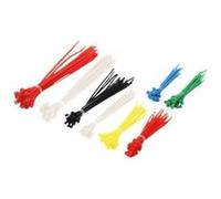LogiLink Cable Tie Set - Attache câble - noir, blanc, bleu, jaune, rouge, vert (pack de 200) Noir, Blanc, Bleu, Jaune, Rouge, Vert G
