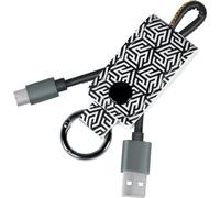LogiLink Câble USB-C avec porte-clés 0,22 m