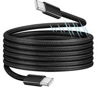 LogiLink Câble USB-C USB 2.0 USB-C® mâle 1.0 m noir avec enroulement magnétique CU0231