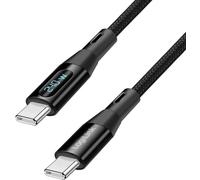 LogiLink Câble USB-C USB 2.0 USB-C® mâle 2 m noir connecteur utilisable des deux cotés CU0447