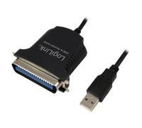 LogiLink Câble USB parallèle 1.80m noir