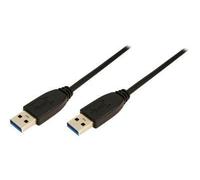 LogiLink Câble USB CU0039 USB 3.2 Gen1 USB-A mâle vers USB-A mâle 2,00 m noir