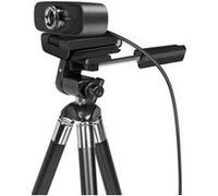 LogiLink Webcam UA0378 Full HD – support à pince, microphone