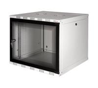 LogiLink Canovate SOHO - Armoire - montable sur mur - gris clair, RAL 7035 - 12U - 19