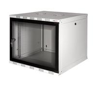 LogiLink Canovate SOHO - Armoire - montable sur mur - RAL 7035, gris clair - 15U - 19