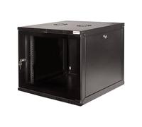 LogiLink Canovate SOHO - Armoire - montable sur mur - RAL 9005, noir - 15U - 19