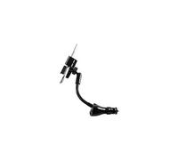 LogiLink Car Charger with Holder - Adaptateur d'alimentation pour voiture - 15.5 Watt - 3.1 A - 2 connecteurs de sortie (USB) - noir