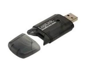 LogiLink Cardreader USB 2.0 Stick for SD/MMC - Lecteur de carte - 8 en 1 (MMC, SD, RS-MMC, MMCmobile, SDHC) - USB 2.0 G
