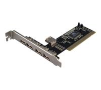 LogiLink® Carte D'Interface PCI PC0028 USB 2.0 4+1x