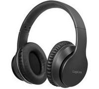 LogiLink Casque supra-auriculaire BT0053 – Bluetooth V5.0 stéréo – Réduction active du bruit – Noir