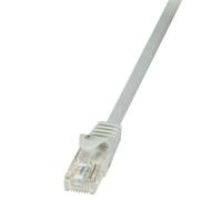 Logilink | CAT 5e | câble de raccordement | Paire torsadée non blindée (UTP) | Mâle | RJ-45 | Gris | 0,5 m