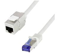 Logilink CC5152S Câble patch point de consolidation S/FTP CAT6A Gris 25 m